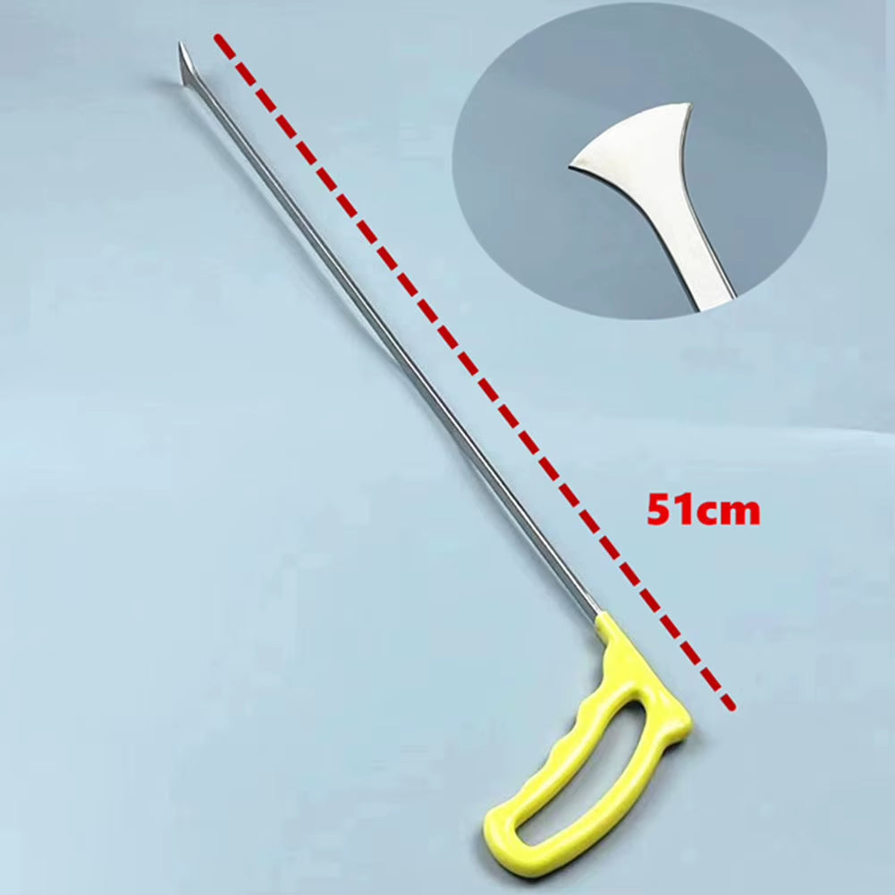 PDR Car Paintless Dent Repair Tools Crowbar Bar Push Rod Hooks Automotive Hand Tool Silver Universal Fitment 21Cm/31Cm/41Cm/51Cm