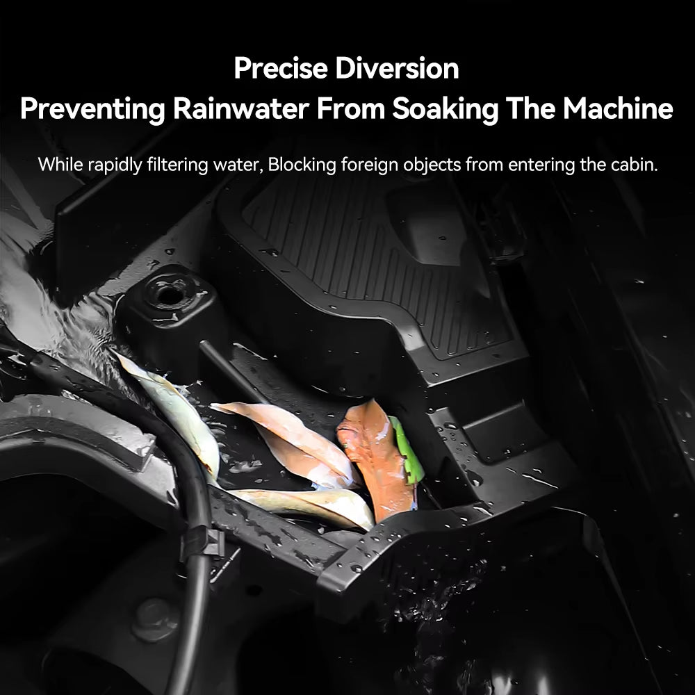 for Tesla Model 3 2024 Highland Hood Water Barrier Box Water Guide Grille Channel Blocking Filter Cover Model Y Accessories