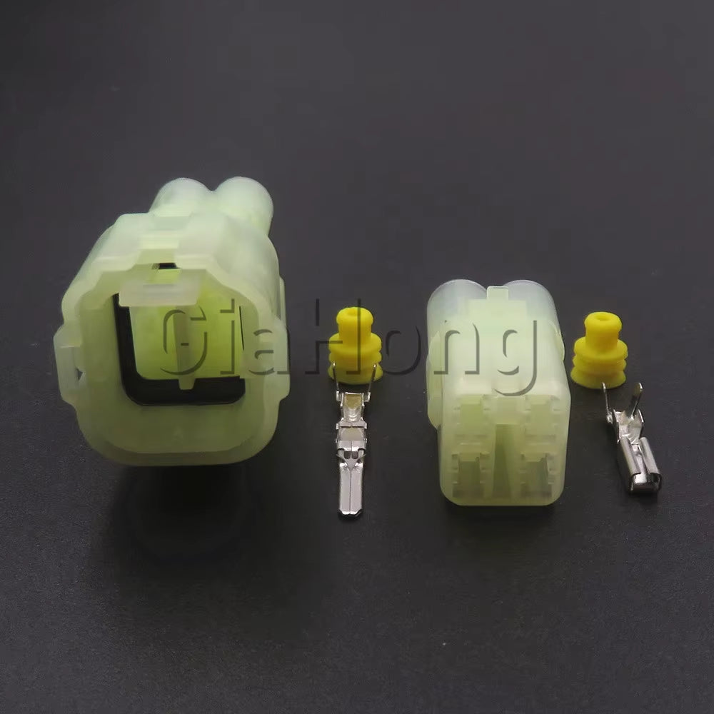 1 Set 4 Ways 6187-4441 AC Assembly Auto Male Female Docking Plug Automobile Waterproof Connector Oxygen Sensor Socket 6180-4181