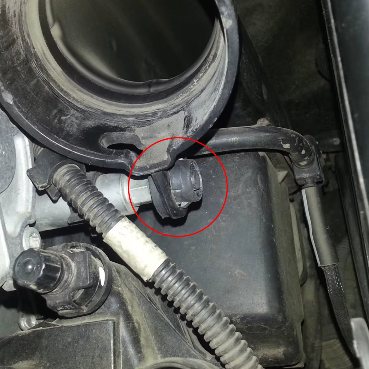 2/4X Car Air Filter Box Hood Rubber Insert Grommet Mount 1.6 HDI 1422A3 for Citroen C2 C3 C4 C5 Berlingo Xsara Picasso Peugeot