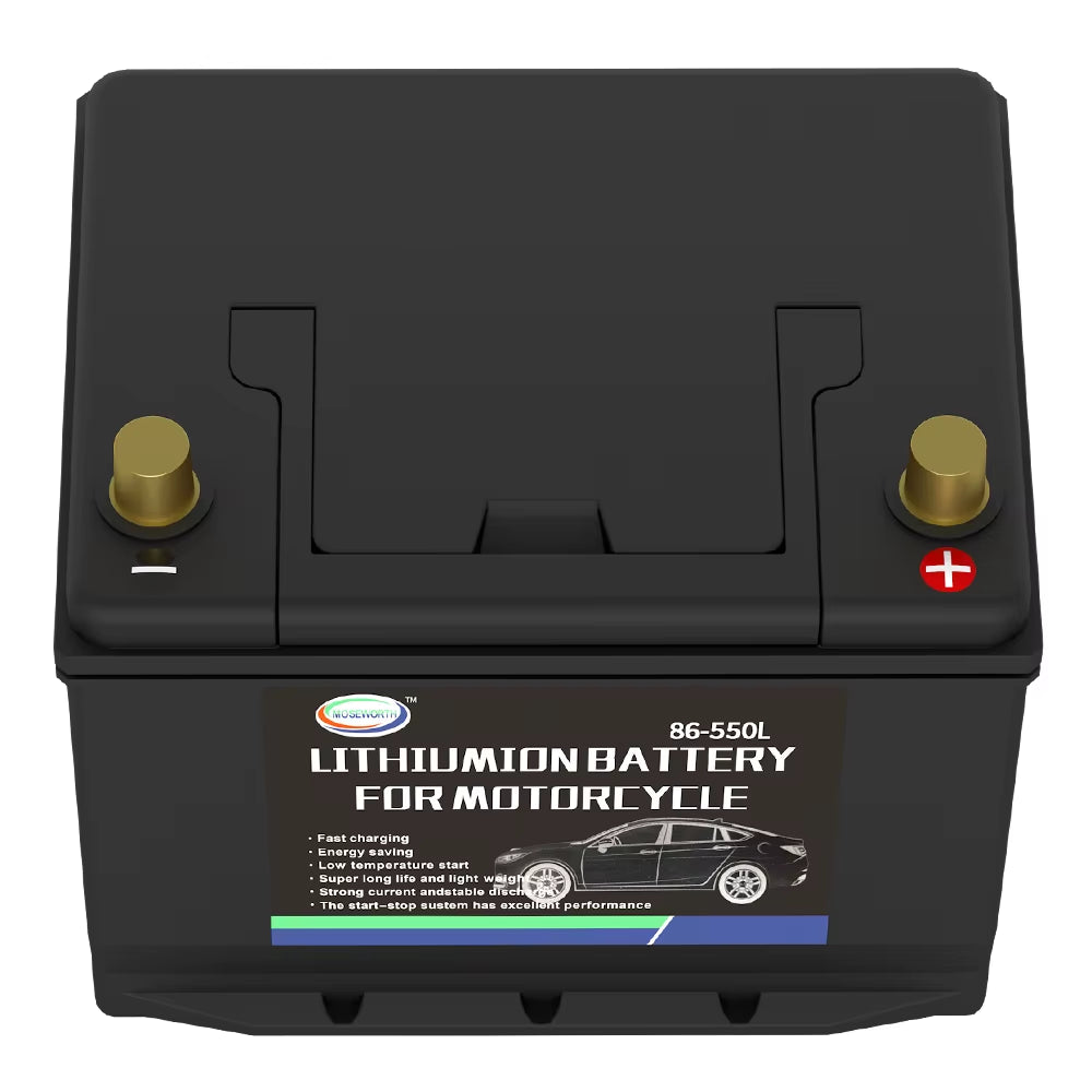 12V Lifepo4 Battery Car 20Ah 40Ah 70Ah 82Ah 100Ah 100Ah 120Ah Lithium Iron Phosphate Starting Battery Built-In BMS Jump Starter