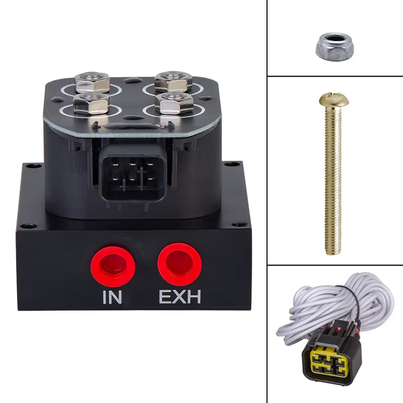 Auto/Motorcycle 12V Solenoid Valve Air Ride Suspension Manifold Valve Pneumatic Shock Absorber VU2 Solenoid Valve Kit