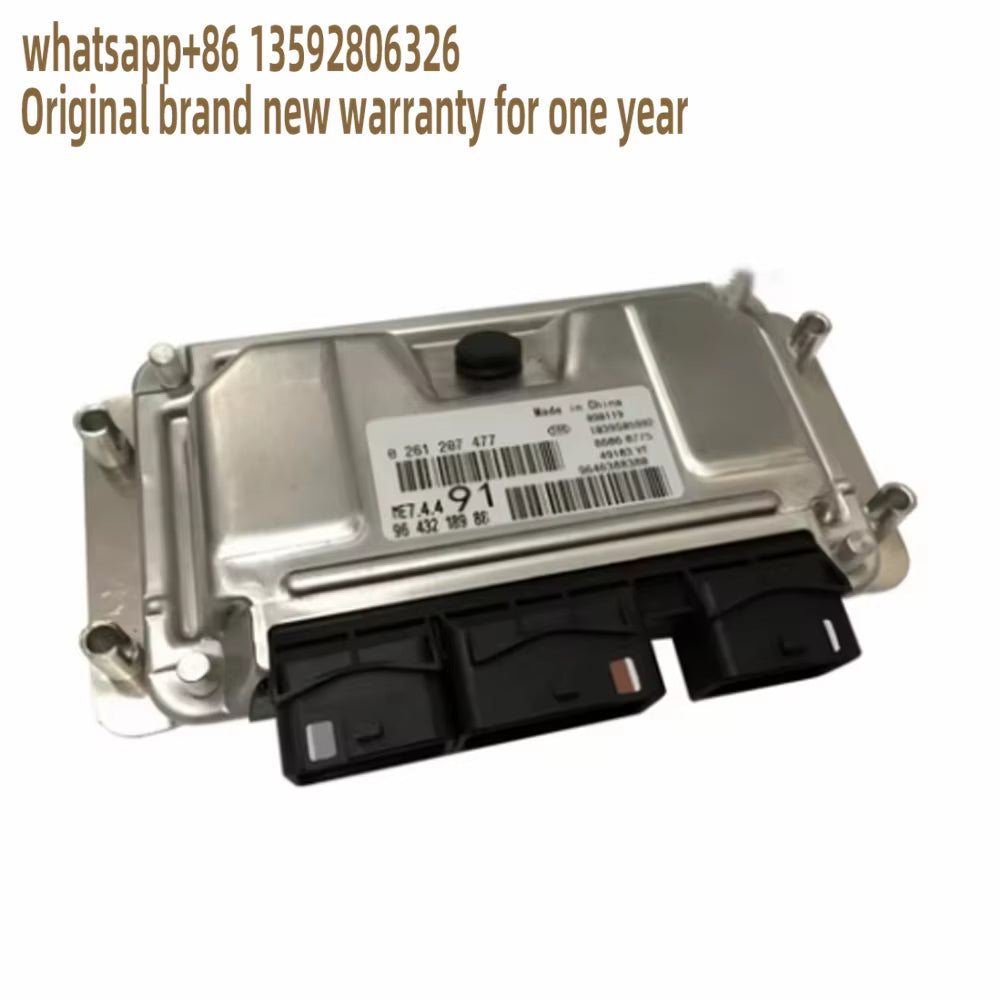 0261207477 9643218988 New Car Engine ECU Electronic Control Module ME7.4.4 for Peugeot 206 207 307