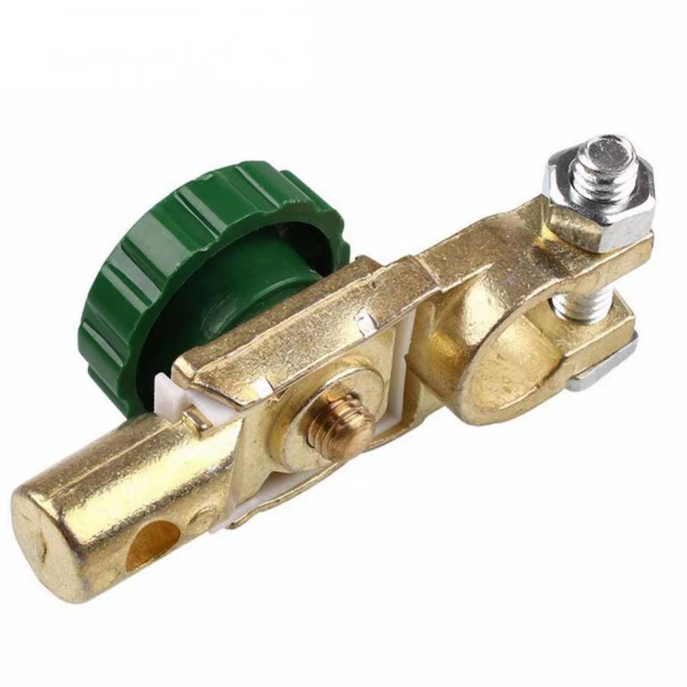 BDS-022 Battery Cut off Switch Copper Alloy Car Motorcycle Battery Terminal Link Cut-Off Switch Rotary Disconnect Isolator
