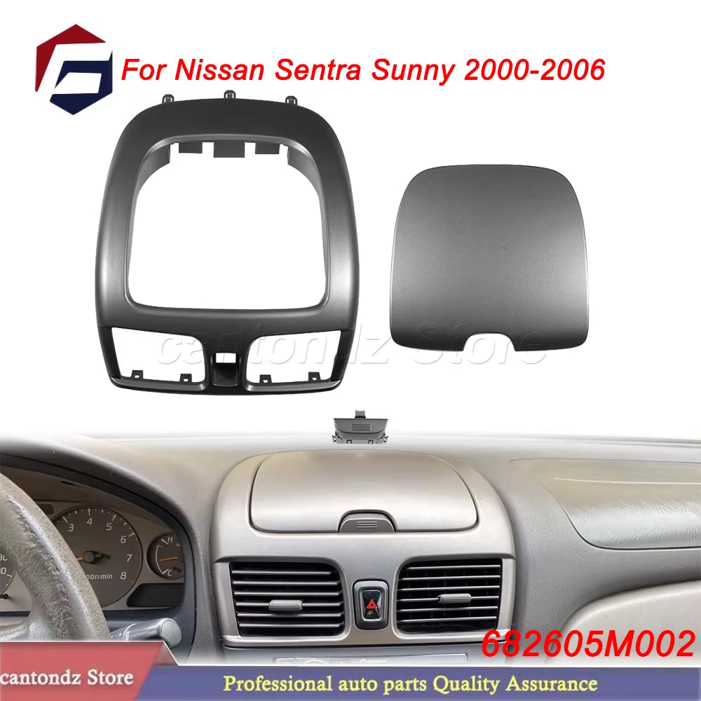 For 2000 2001 2002 2003 2004 2005 2006 Nissan Sentra Sunny Central Dashboard Air Conditioner Vent Outlet Panel 682605M002