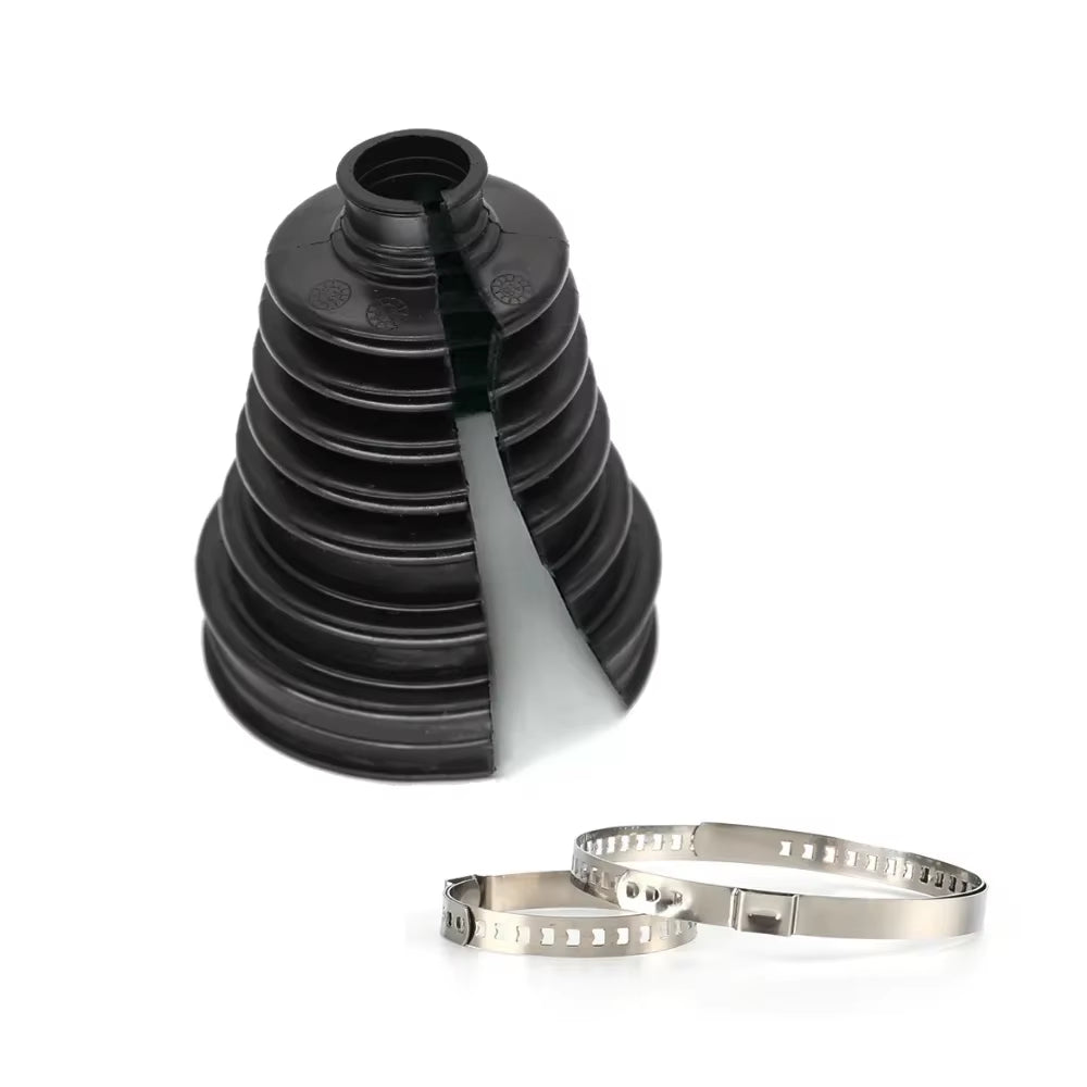 Universal Split CV Boot Kit Driveshaft Stretchy Rubber Outer Gaiters Easy Fit with Clips Cv Boot Pliers Car Accessories