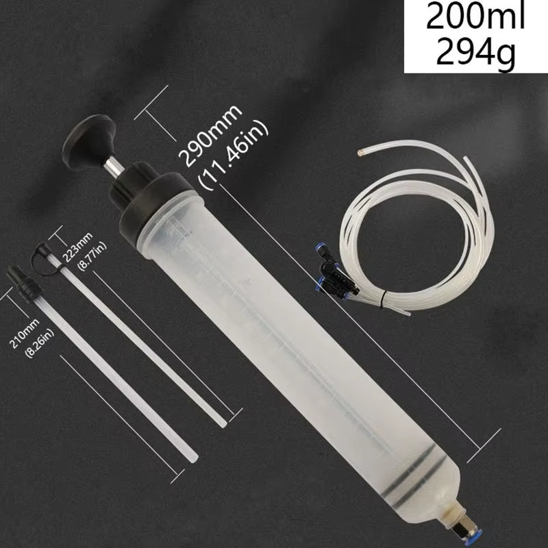 Fuel Transfer Fuel Air Pump Filling Syringe Injecting Pump Suction Vacuum Brake Liquid Manual Car Oil Fluid Extractor Delivery