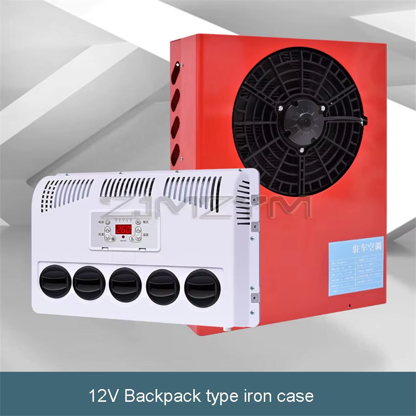 12V/24V Electric Air Conditioning Refrigeration Integrated Machine for Buses,Truck,Excavators,Harvesters,Agricultural Machines