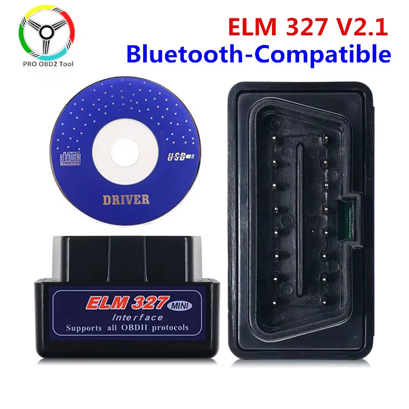 Bluetooth ELM327 V2.1 V1.5 Auto OBD Scanner Code Reader Tool Car Diagnostic Tool Super MINI ELM 327 for Android