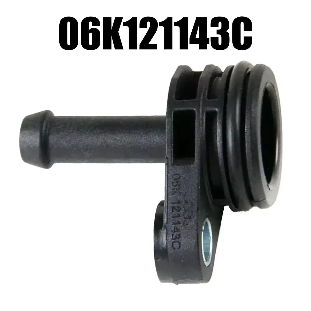 Car Radiator Coolant Hose Adapter Flange Kit for Passat for A4 06K121143 Black Car Accessories Tools