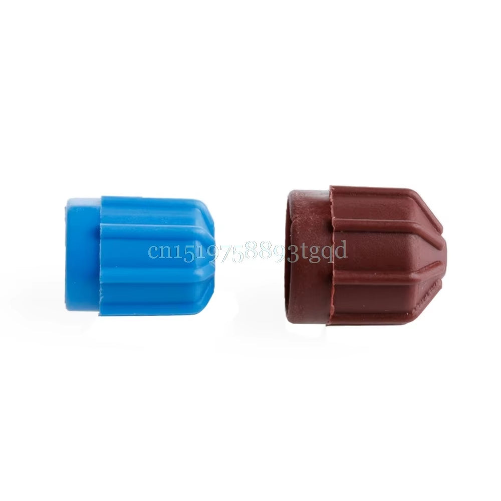 M68B 1 Pair R134A Auto AC A/C for Valve Cap Refrigerant for Valve High/Low Voltage Du