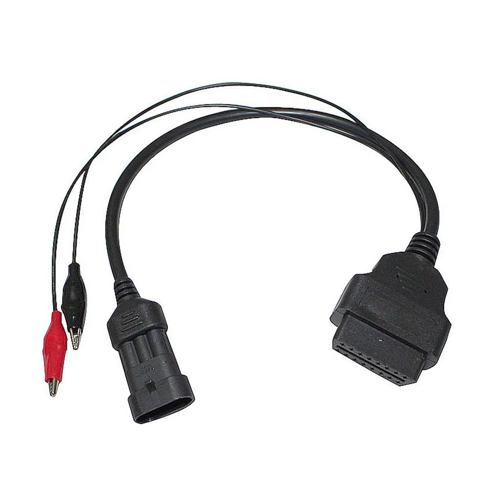 For Fiat 3 Pin to 16 Pin Car Cable OBD2 Connector 3Pin Male to 16Pin Female for Lancia for Alfa Auto Diagnostic Cable