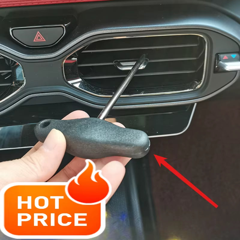 1Pc T-Handle Tools Detachable Hook and Air Conditioning Port Cleaning Tools for Dismantling Instrument Cluster Extractors