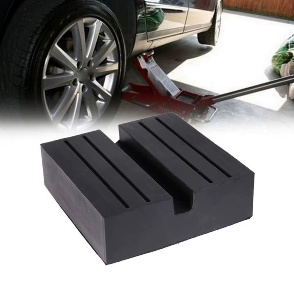 1Pcs Car Lift Jack Stand Rubber Pads Square Slotted Frame Rail Floor Jack Guard Adapter Pad Universal Jack Pad Auto Repair Kit