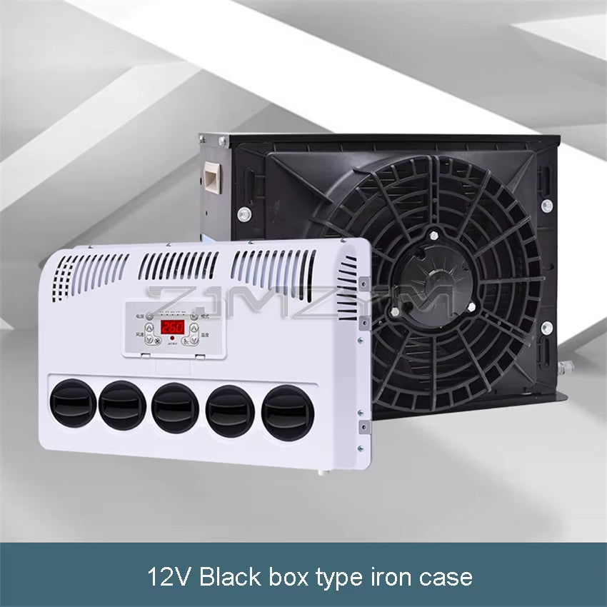 12V/24V Electric Air Conditioning Refrigeration Integrated Machine for Buses,Truck,Excavators,Harvesters,Agricultural Machines