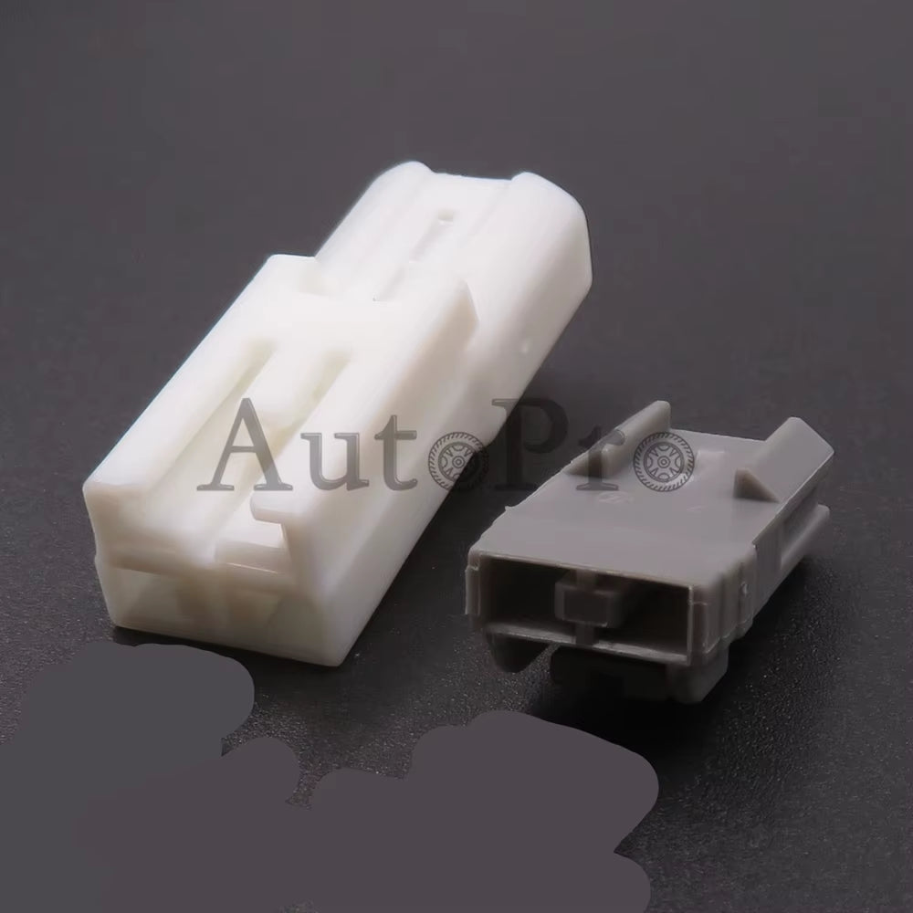 1 Set 2 Hole 7283-8123-40 AC Assembly Car High Brake Light Unsealed Socket Auto Male Female Docking Plug for Toyota MG610850-4