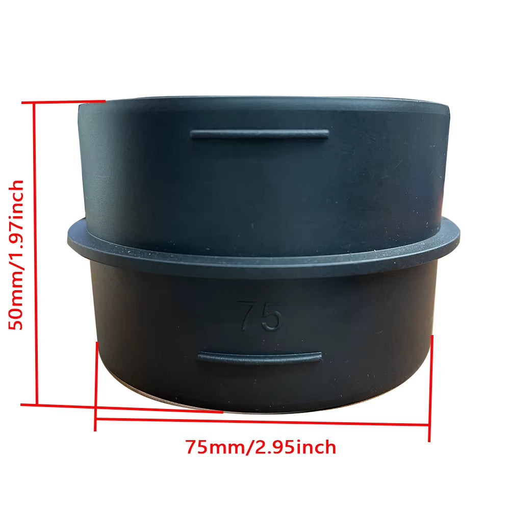 75Mm/2.95Inch Car Heater Duct Joiner Pipe Air Parking Heater Hose Line Connector for Webasto Eberspacher Ducting Connect
