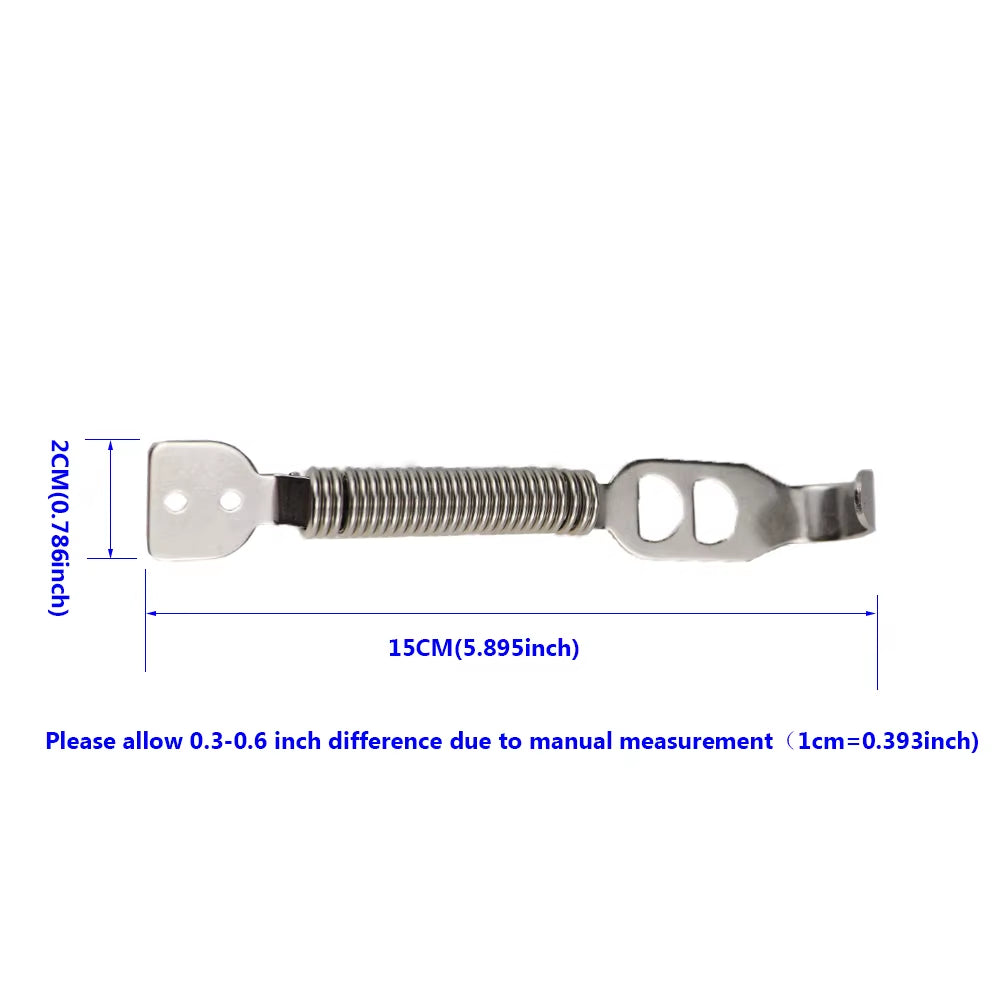 1 Pair Car Styling Tunning Boot Bonnet Springs Clips Pin Kit Hood Lock Panel Race Rally Security for Car Hood Universal