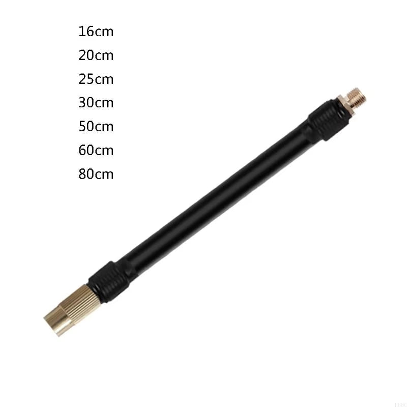 Air Compressor Extension Tube Adapter Twist Car Inflator Hose Pipe Tube Quick Inflation Chuck Adapter