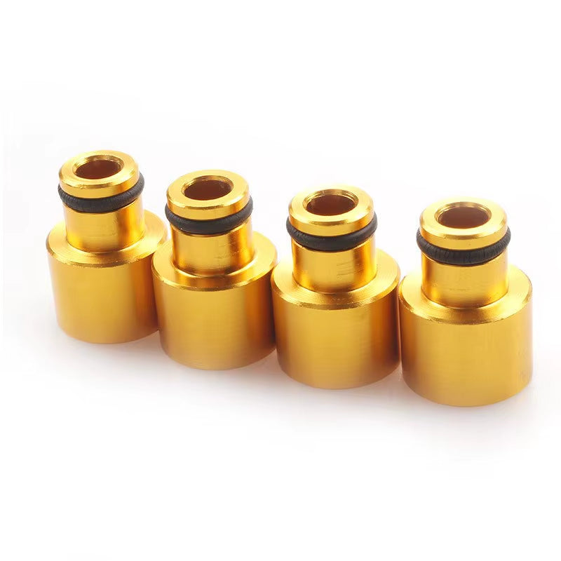 4Pcs Fuel Injector Top Hat Adapters for Honda Civic Integra B/D Series B16 B18 D16Z D16Y