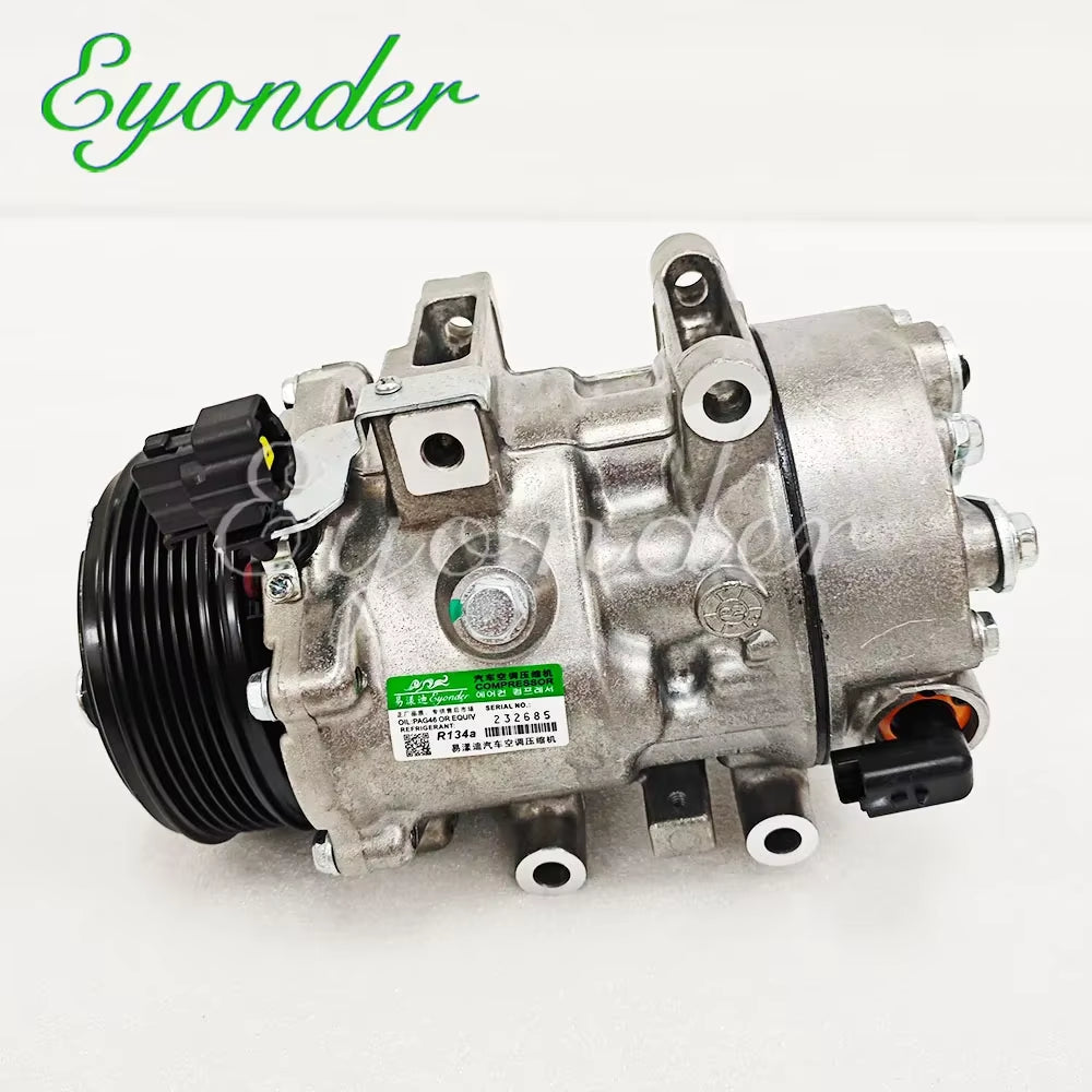 A/C AC Cooling Compressor for Chery Tiggo 7 8 5X Pro EXEED TXL I RX 2023 T22 SQRF4J20C 2019-2024 301000131AA for Sanden 104136