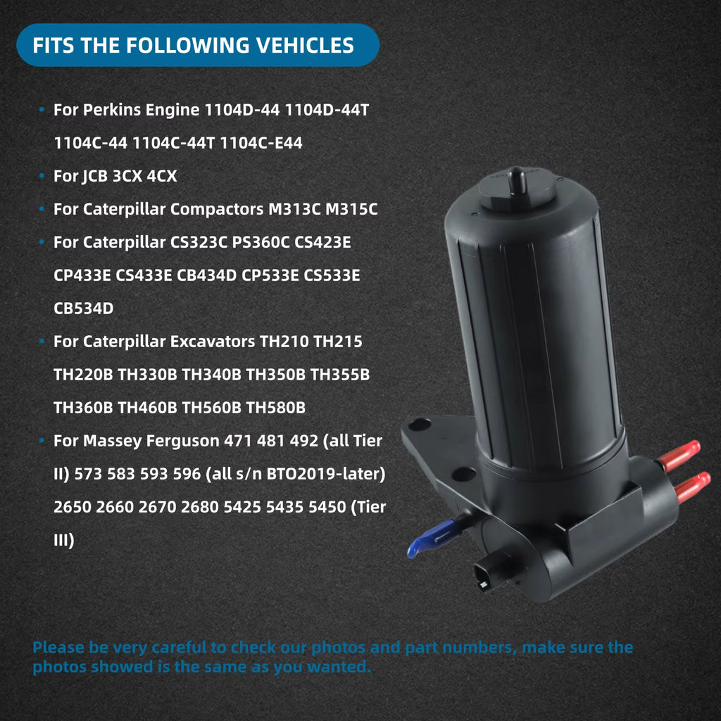 ULPK0038 Fuel Lift Pump 4132A018 for Perkins Engine 1104D-44 1104D-44T 1104C-44 1104C-44T 1104C-E44 Caterpillar CS323C PS360C