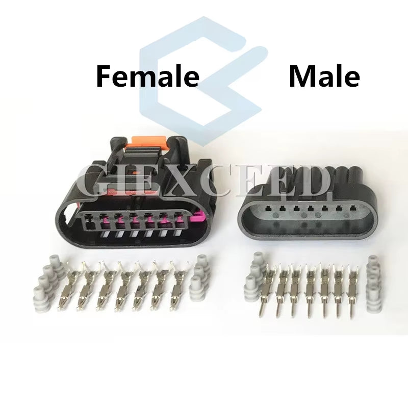 7 Pin 1930-0958 PP10000888 Auto Wiring Socket Auto Ignition Coil Plug AC Assembly for Chevrolet Malibu Cruze Buick Opel Astra