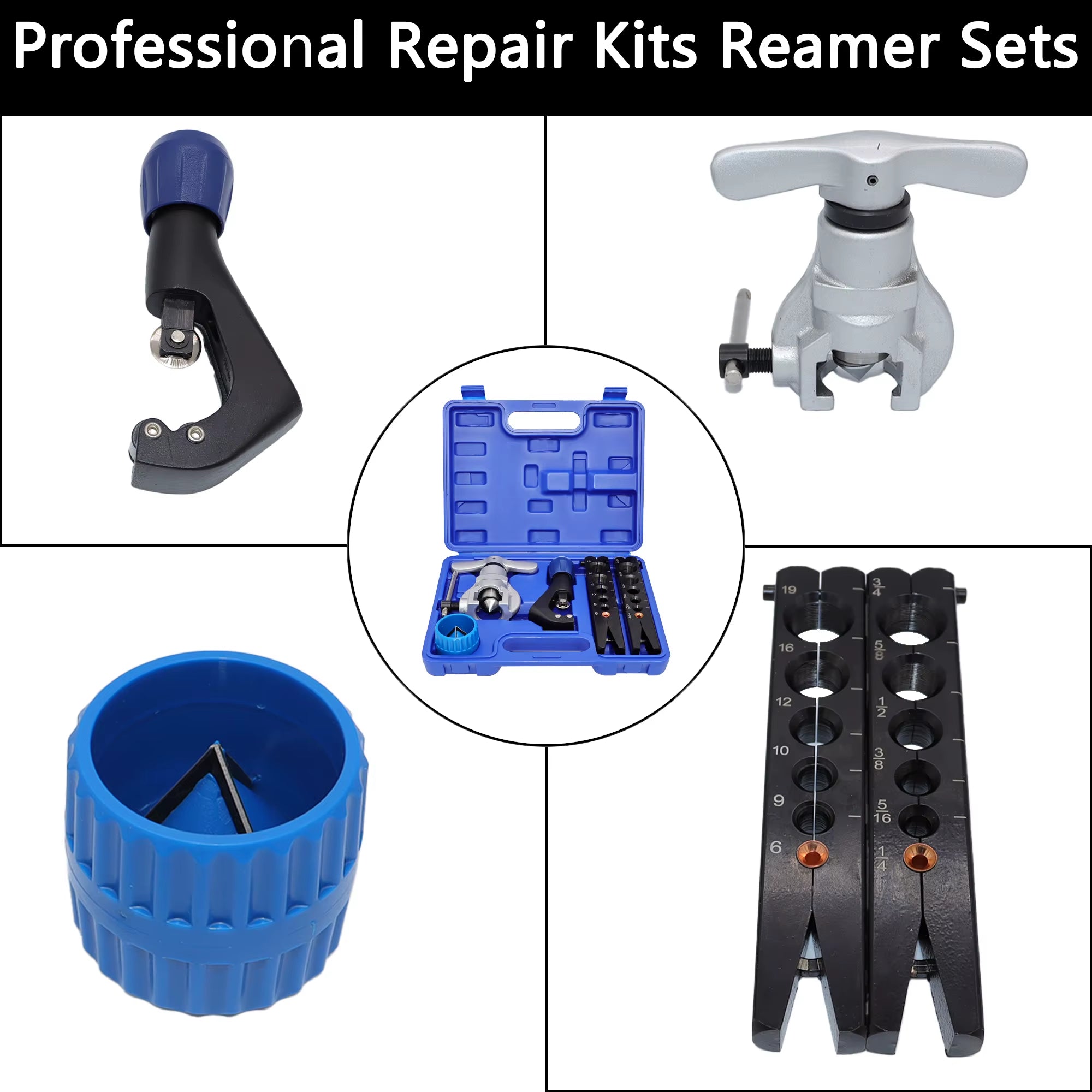 CT-806AM-F Copper Pipe Expander Set Air Conditioner Flare Tool Pipe Flaring Tool Set Tube Expander Tools