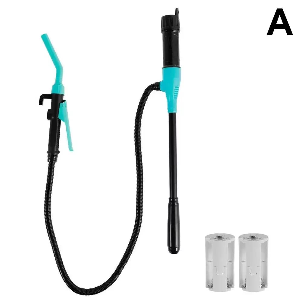 Portable Liquid Transfer Pump Battery Powered Transfer Pump Flow Control Nozzle 2.4 Gallons per Min Efficient Fuel Transfer D5V5