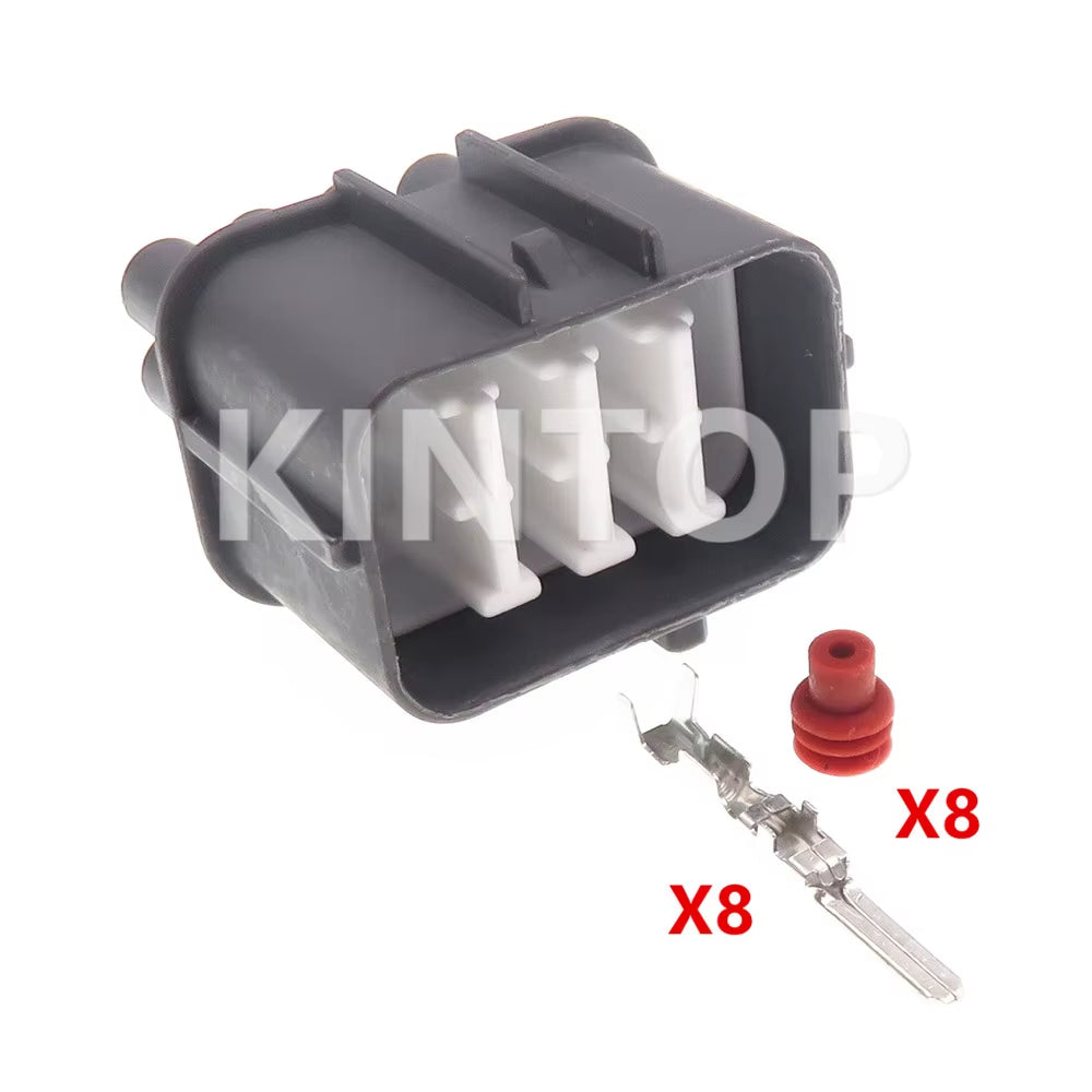 1 Set 8 Pins 6181-0075 Auto Ignition Module Transmission Plug for Honda AC Assembly 6189-0134 Car A/F Ratio Sensor Wiring Socket