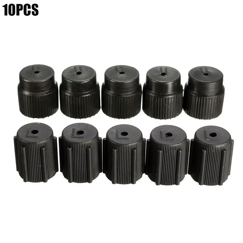 R134A 13Mm & 16Mm Air Conditioning Service AC System Charging Port Caps Car Charging Port AC System Caps Accessories