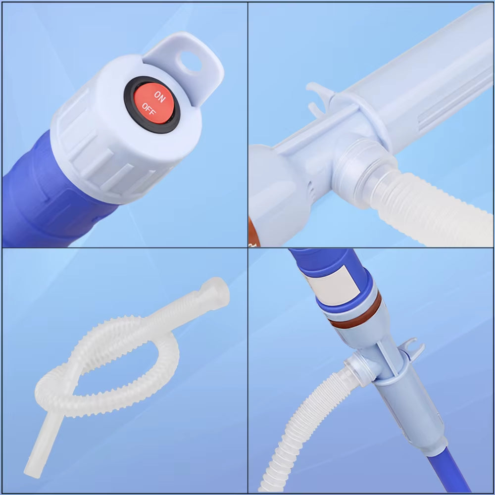 Portable Electric Pumping Pump Automotive Outdoor Super Power Battery Liquid Pump ﻿Outdoor Handheld Pumping Suction Pump Water