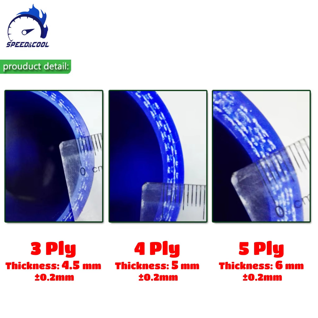 90 Degree Elbow General Silicone Coolant Intercooler Pipe Tube Hose ID 7Mm 8Mm 10Mm 11Mm 13Mm 16Mm 19Mm 22Mm 25Mm 28M