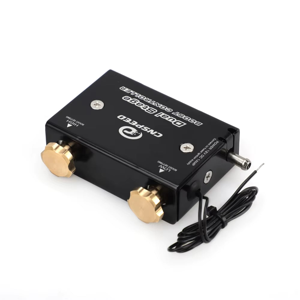 Blue Dual Stage Electronic Turbo/Turbocharger Psi Boost Controller Kit/W Switch