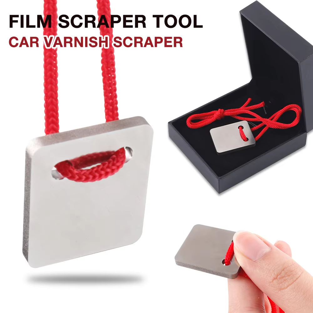 1 Set Car Polishing Scratch Repair Scraper Sagging Varnish Paint Stains Removal Car Surface Repair Professional Polishing Tool