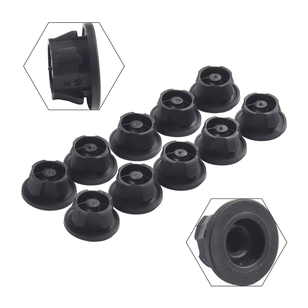 10PCS Car Engine Covers Rubber Mat Rubber Mounting Grommet Bung Absorber for MERCEDES C-CLASS W204 for Coupe C204