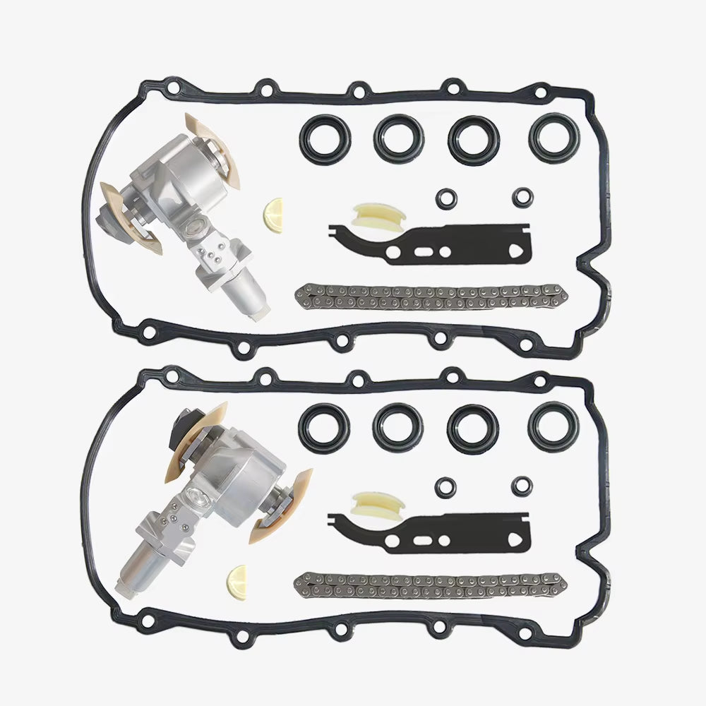 AP01 Pair Timing Chain Tensioner Kit for Audi A6 A8 RS6 S6 S8 VW Phaeton Touareg V8 4.2L 077109087P 077109088P 077 109 087 P