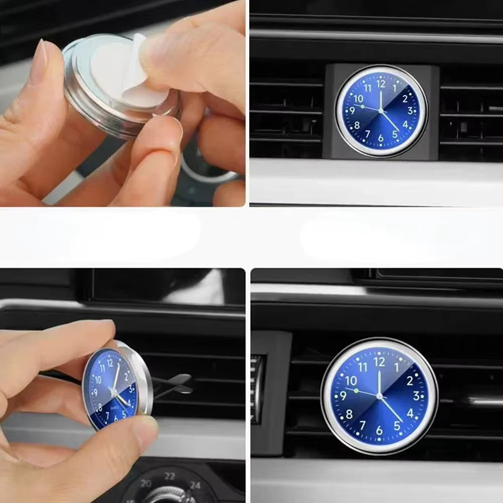 Mini Watch Car Quartz Clock Mini Electronic Clock Bicycle Motorcycle Watch Auto Car Clock Dashboard Clock in Car