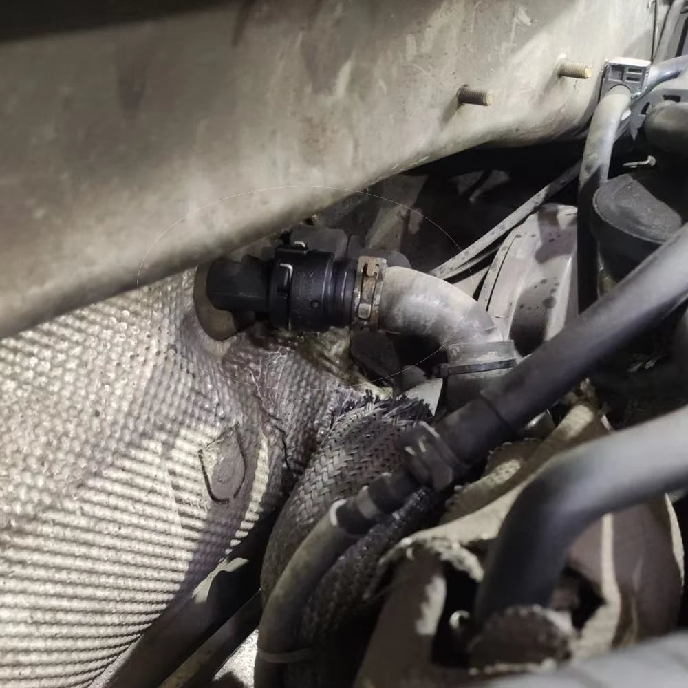 Car Radiator Coolant Hose Flange Quick Acting Coupling Adapter Pipe Connector with Clip Seal for Audi A3 8L 8P 1996 - 2012 2013