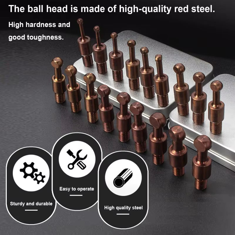 21Pcs Three-Claw Pull Rod Bearing Extractor Multi-Function Pulling Horse Bearing Removal Tool Special Bearing Extractor Kit