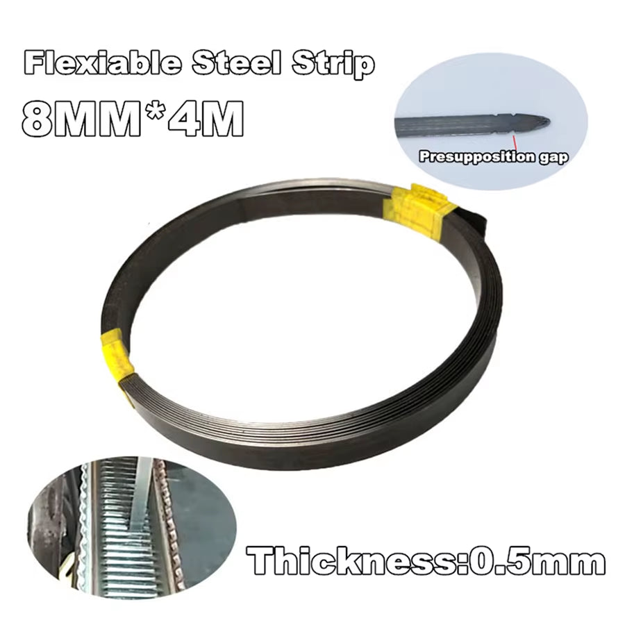 8Mmx4Mm Aluminum Radiator Rust Cleaner Tool Steel Strip for Repairing Radiator