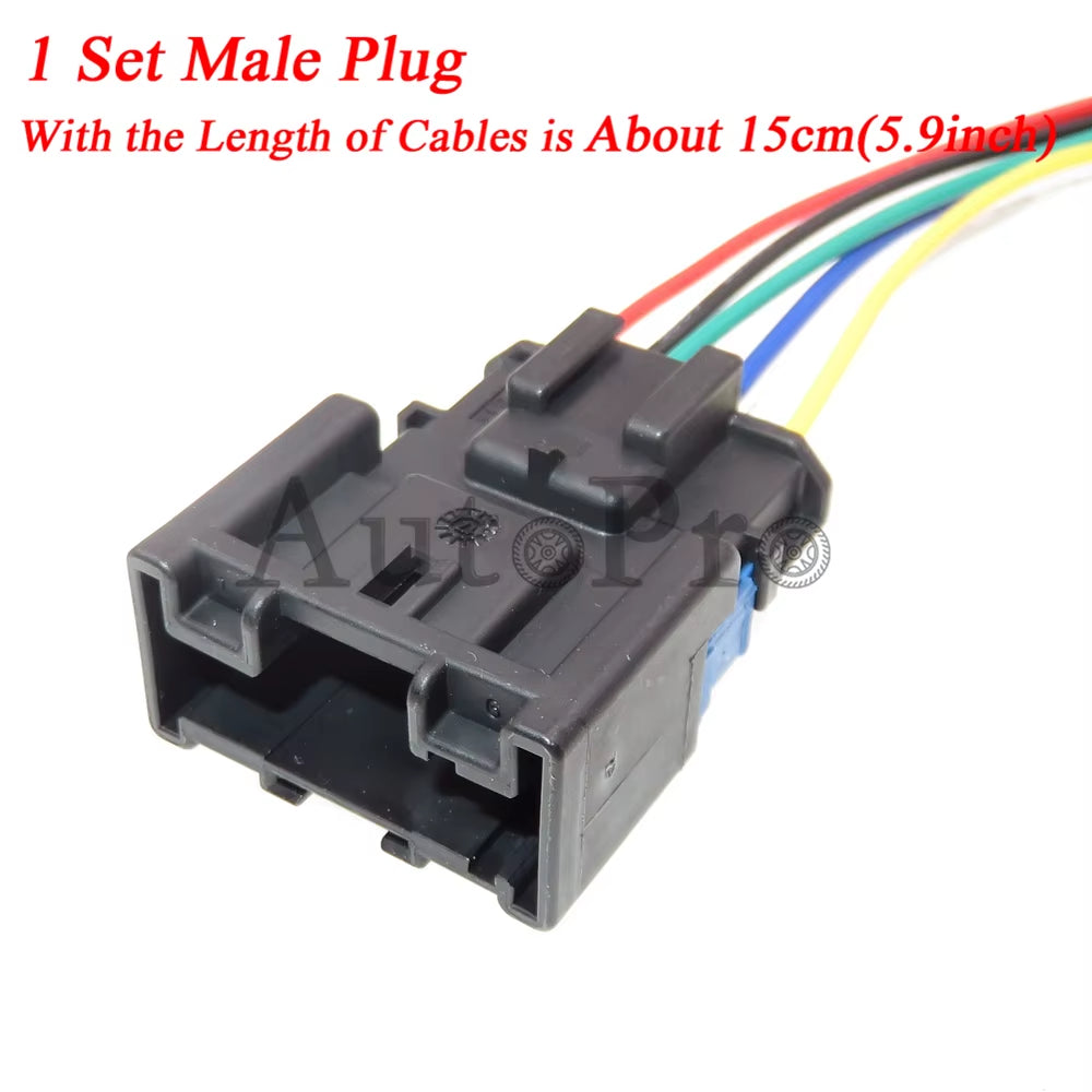 1 Set 6 Hole 98825-1061 98821-1061 Car Unsealed Taillight Adapter Wire Cable Composite Plug AC Assembly for Peugeot 307 Citroen