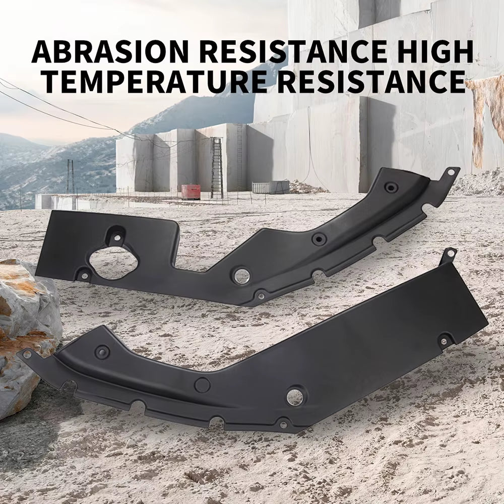 Engine Bay Side Panel Covers Pair-Long Version Replacement for 2016-2019 10TH GEN HONDA CIVIC