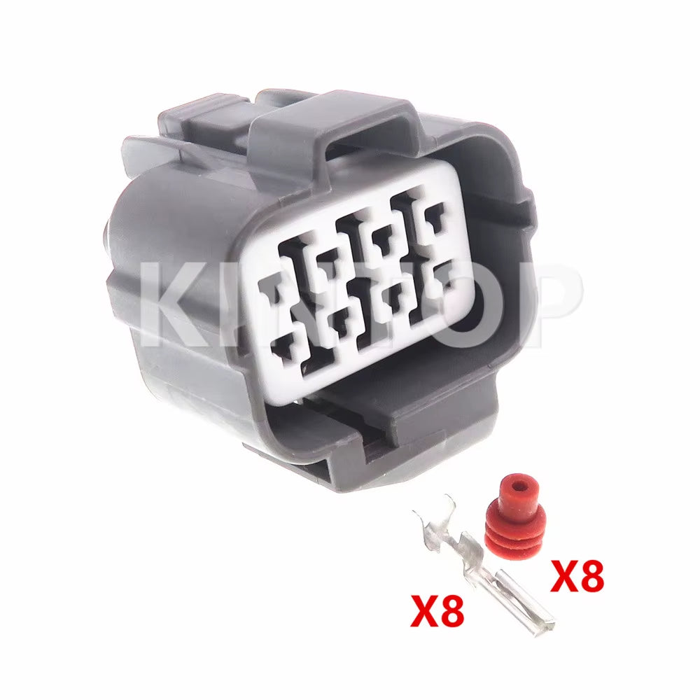 1 Set 8 Pins 6181-0075 Auto Ignition Module Transmission Plug for Honda AC Assembly 6189-0134 Car A/F Ratio Sensor Wiring Socket