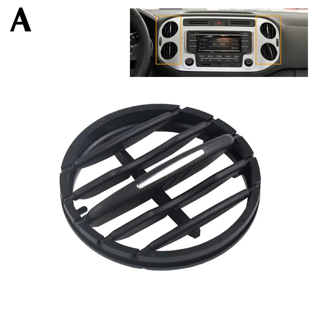 For Volkswagen Tiguan 2010-2017 Cars Interior Air Conditioning Vents Grille Air Circulation Vent Cover Shutt Dashboard