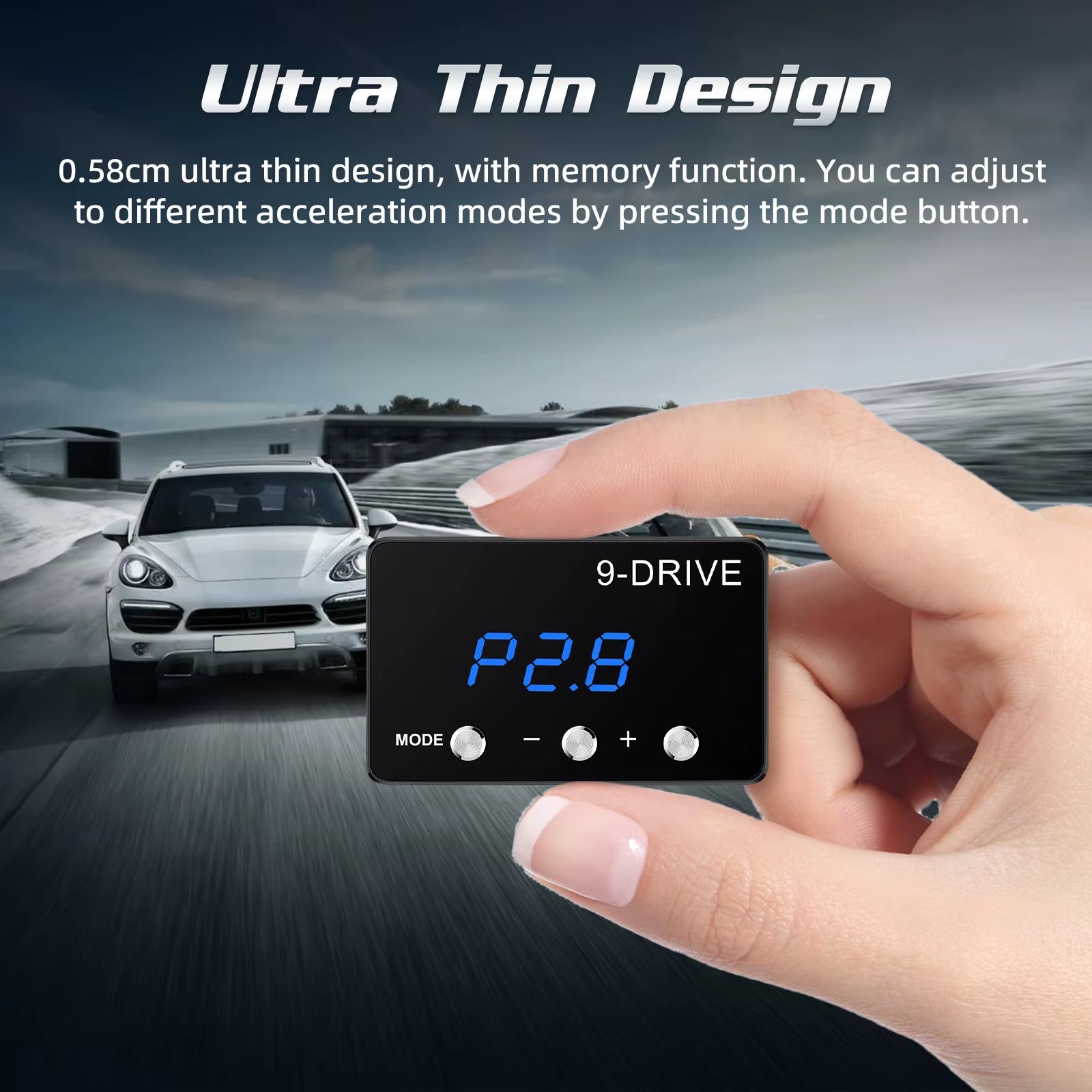 H Throttle Response Controller Tuning Part Accessory 9 Drive 5 Modes Digital Racing Potent Booster Shift Power Delay Accelerator