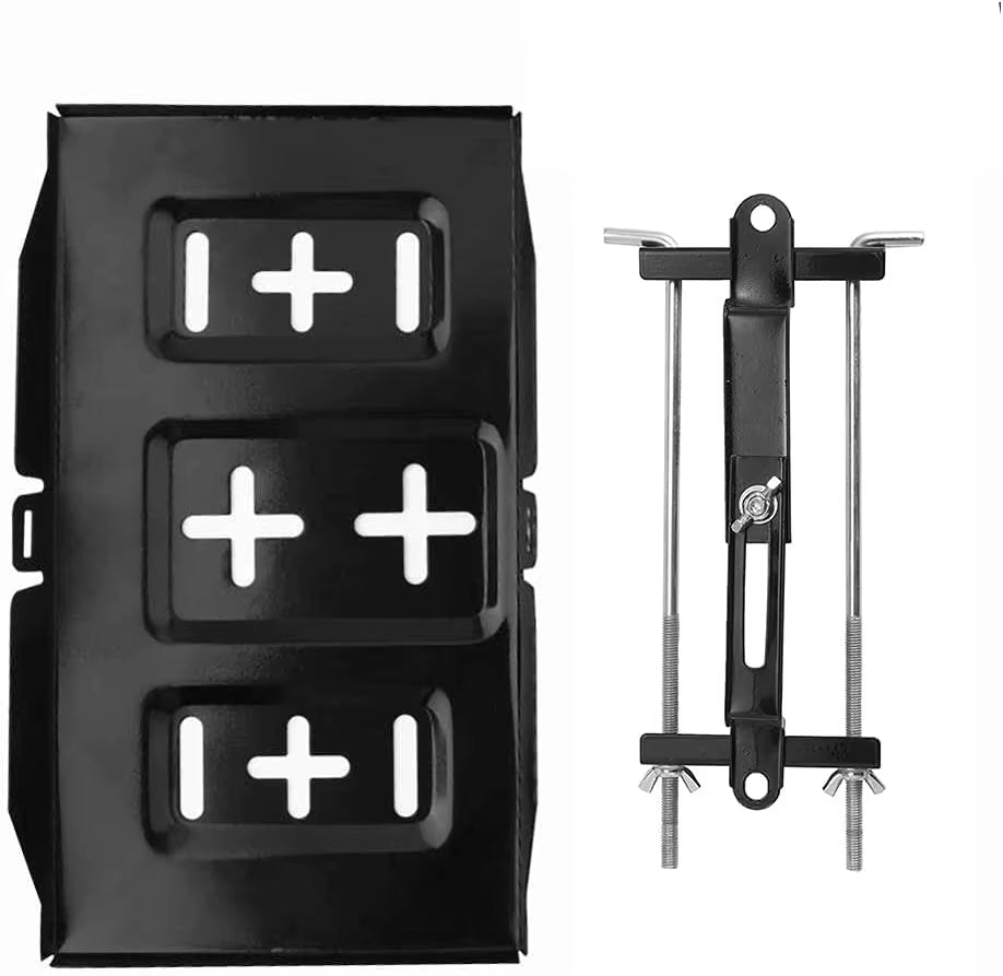 Universal 27Cm Battery Tray Bracket Storage Battery Holder Tray Mount Hold down Clamp Bracket Kit Car Accessory for Auto SUV