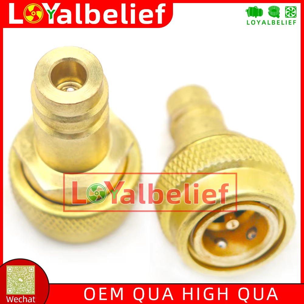 For Auto AC R134A R1234Yf Conversion Kit Quick Adapter Adjustable High Low Voltage Connector Air Conditioner Refrigerant System