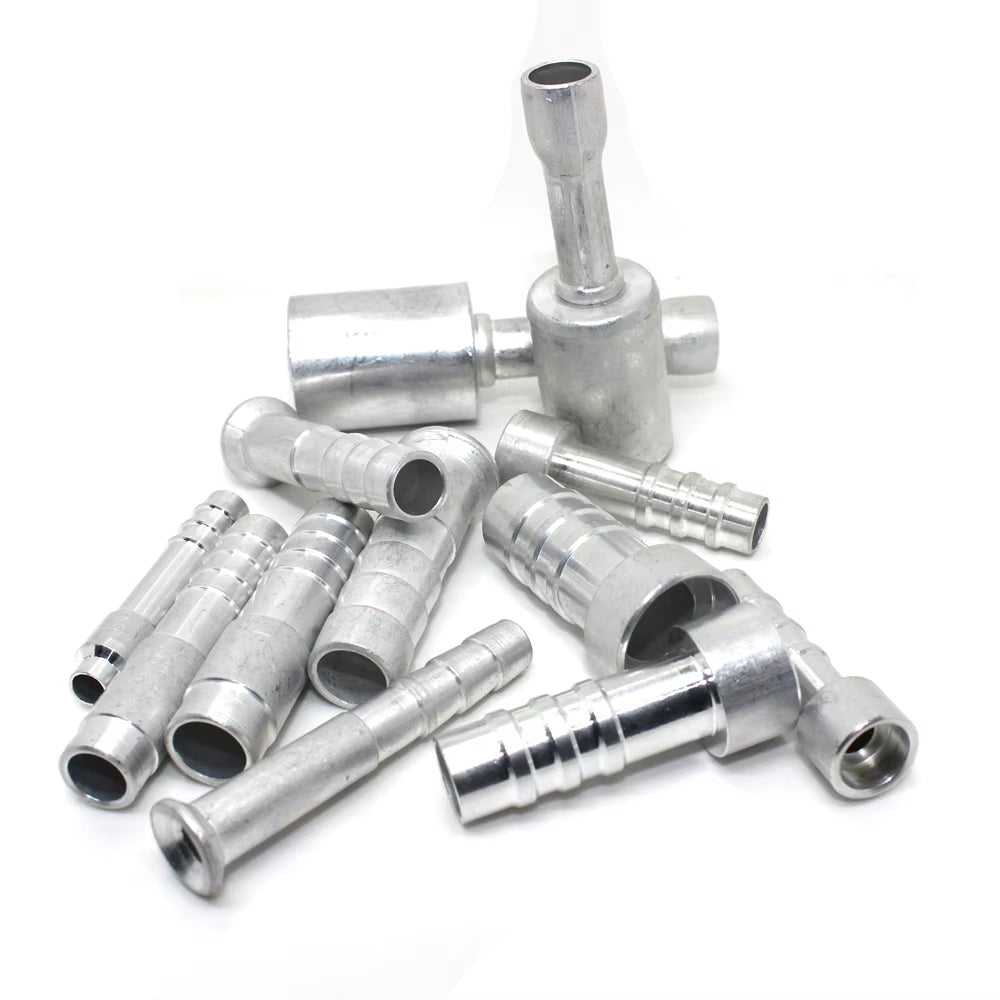 Air-Conditioning Pipe Aluminum Welding Connector,3/8 1/2 5/8 Aluminum Welded Joint,Air Conditioning Pipe Expansion Connector
