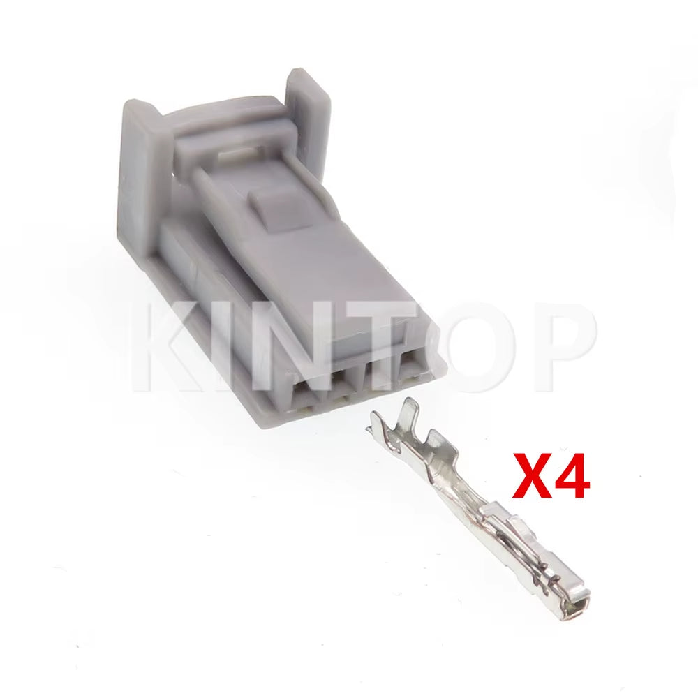1Set 4 Pins Auto Light Unsealed Connector Car Hazard Light Double Flash Lamp Plug 1473672-2 AC Assembly for Toyota Prado